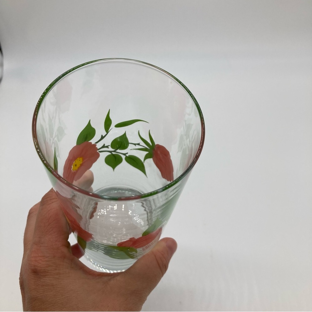 Franciscan Desert Rose Glass Tumblers Set of 12 - Picture 9 of 10